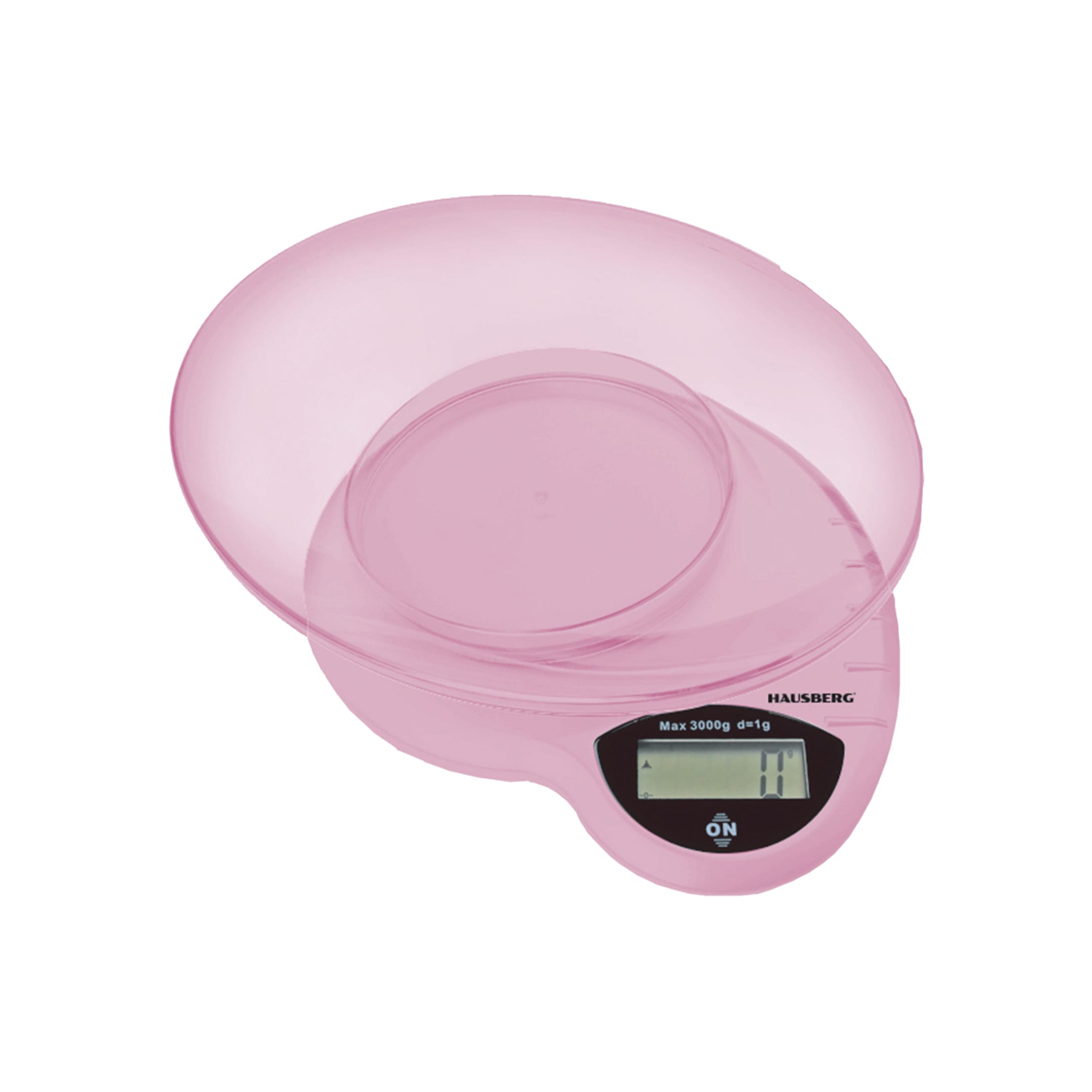 Compact digital kitchen scale with a bowl, perfect for accurate measurements in all your cooking and baking needs.